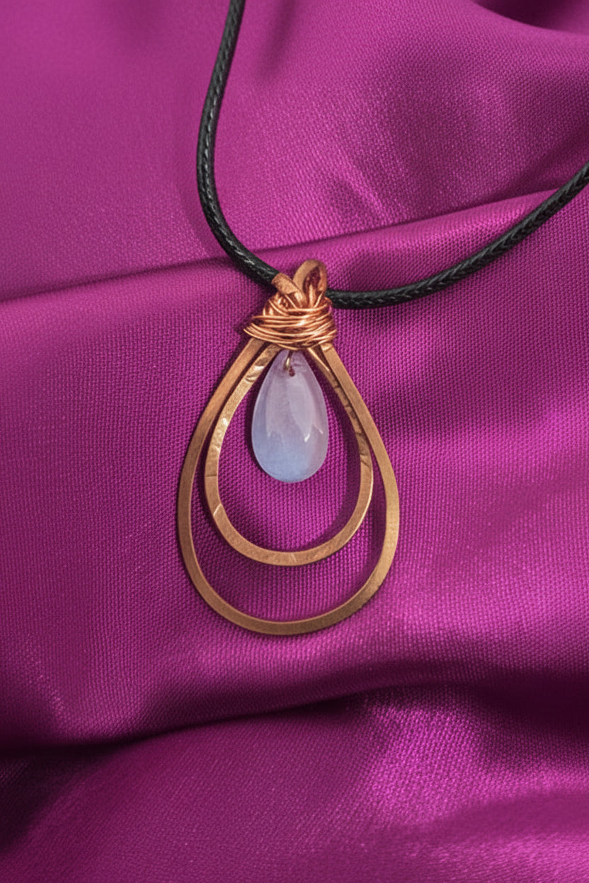 Copper Pendant Necklace